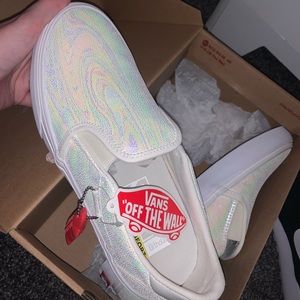 NWT 8.5W slip on vans ortholite